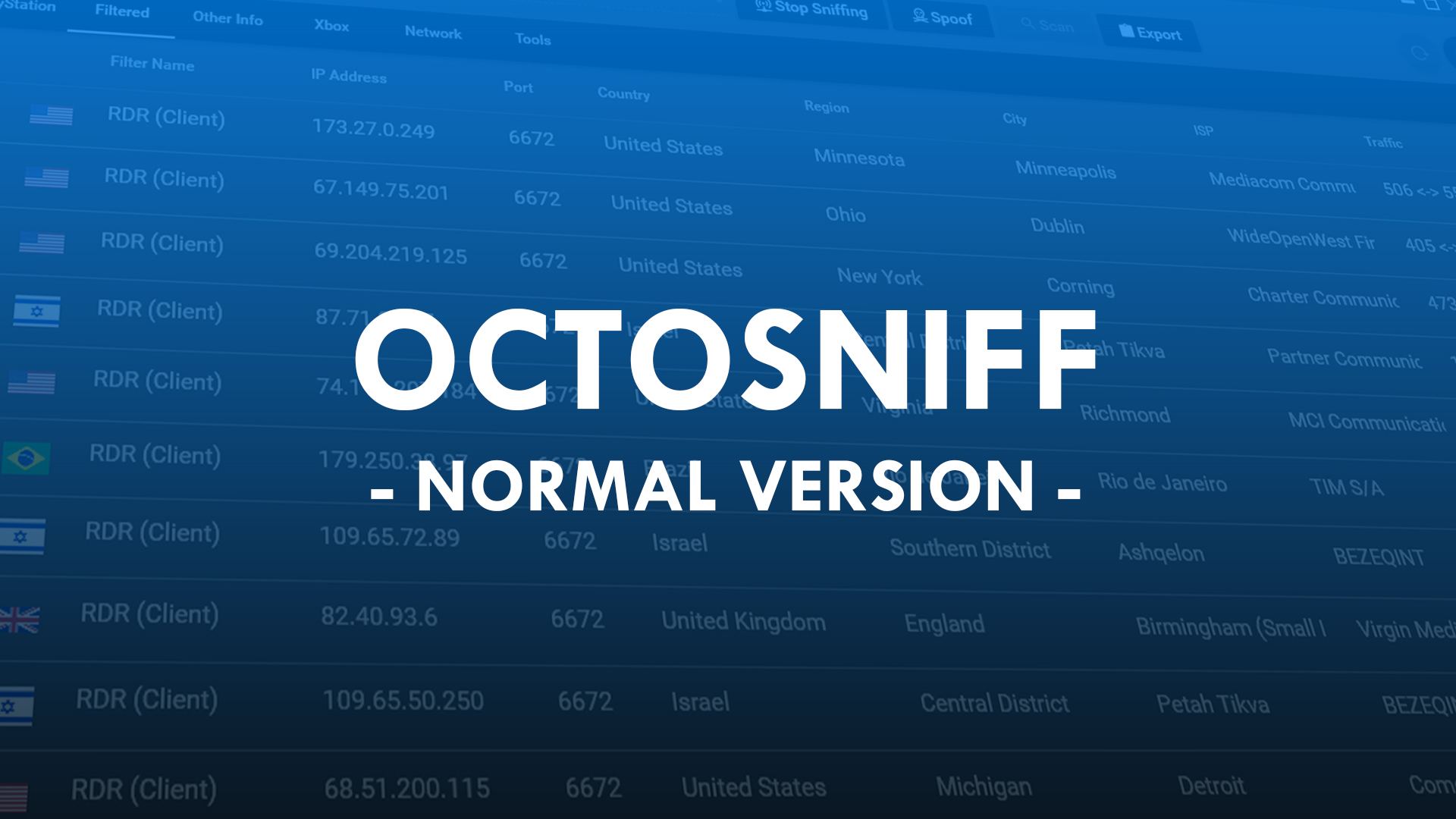 OctoSniff Normal - OctoSniff Software License